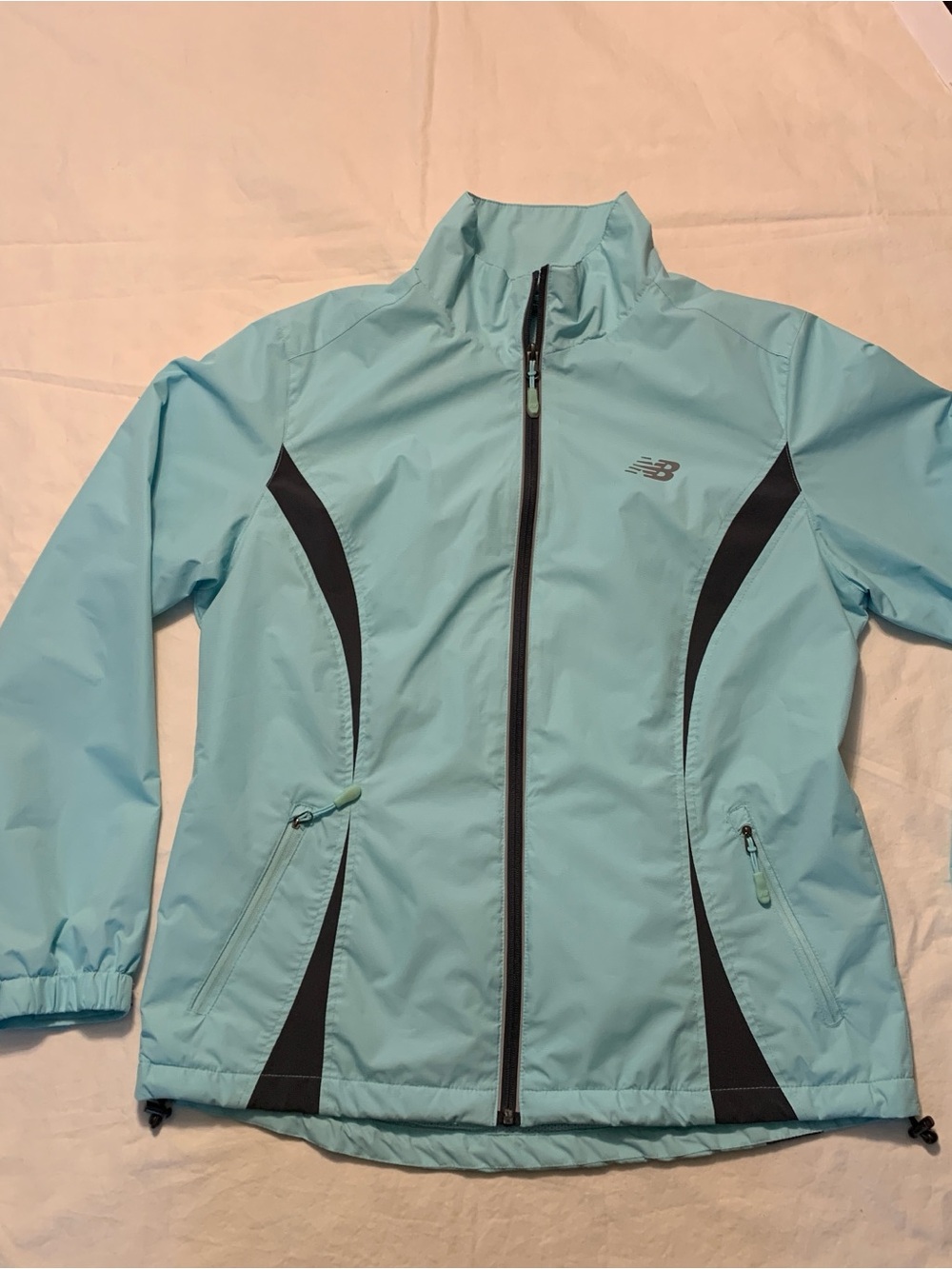 New Balance Aqua and Black Women's Athletic Jacket